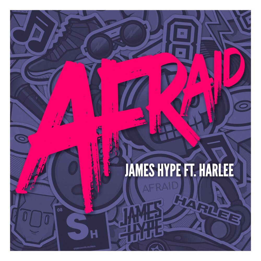 Afraid by James Hype feat. HARLEE, Island Records cover art