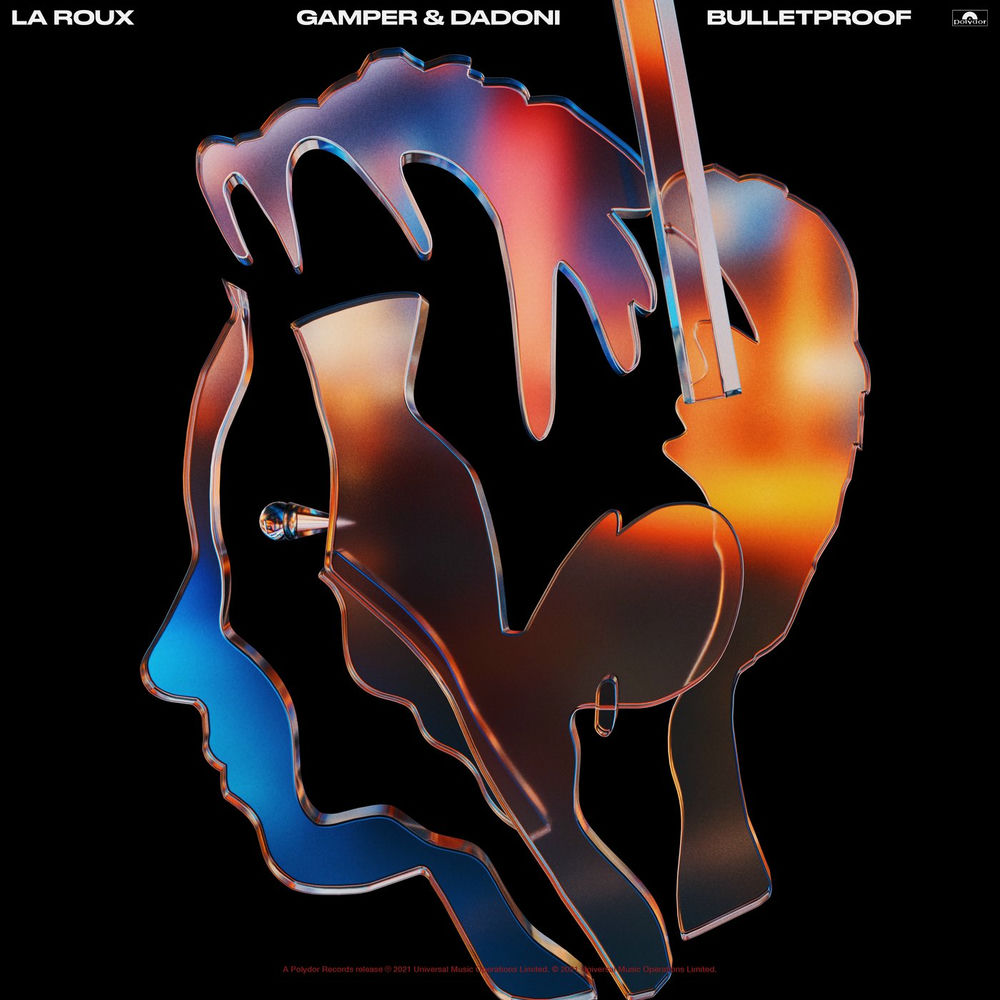 Bulletproof (Gamper & Dadoni Remix) by La Roux, Polydor cover art